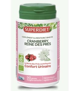 Cranberry & Reine des prés BIO, 90 gélules